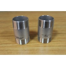 Paslanmaz Çelik Çift Taraflı Boru Nipel 1/8" AISI304